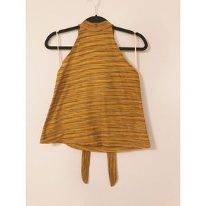 Pylo multicolor tie neck halter